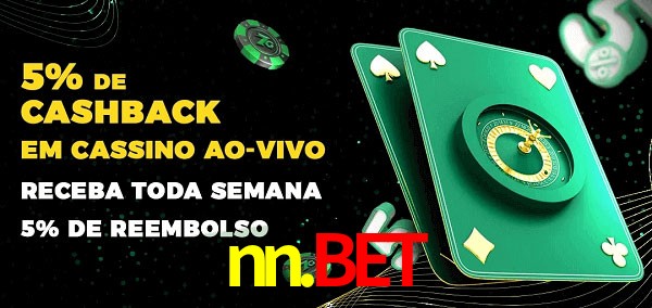 Promoções do cassino ao Vivo nn.bet
